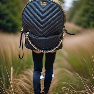 Victoria Secret Black Backpack